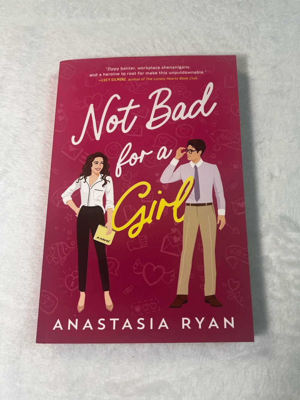 Not Bad for a Girl by Anastasia - Pink Cover Paperback